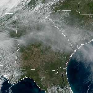 météo tropicale : Image satellite .