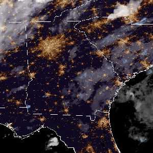 météo tropicale : Image satellite .