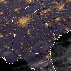 météo tropicale : Image satellite .