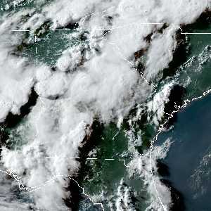 météo tropicale : Image satellite .