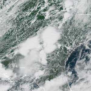 météo tropicale : Image satellite .