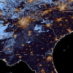 météo tropicale : Image satellite .