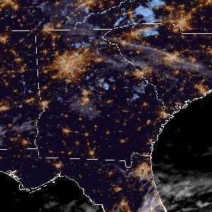 météo tropicale : Image satellite .