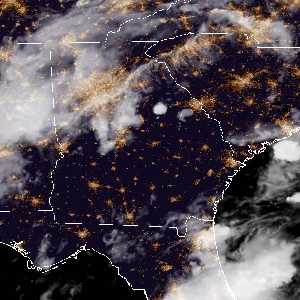 météo tropicale : Image satellite .