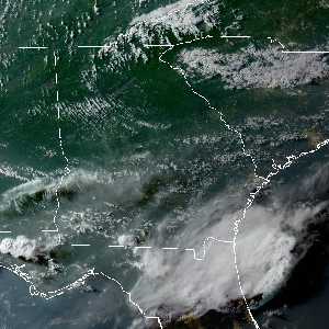 météo tropicale : Image satellite .
