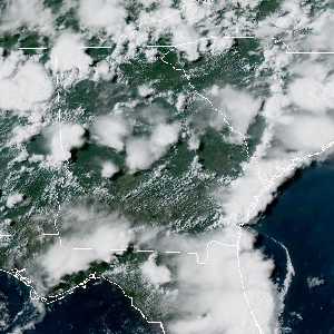 météo tropicale : Image satellite .