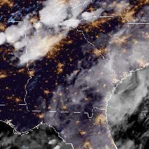 météo tropicale : Image satellite .