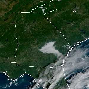 météo tropicale : Image satellite .