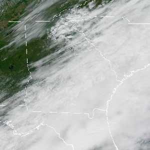 météo tropicale : Image satellite .