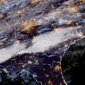 météo tropicale : Image satellite .