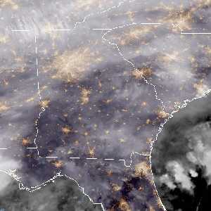 météo tropicale : Image satellite .