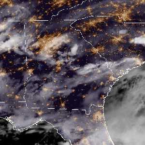 météo tropicale : Image satellite .