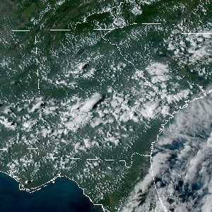 météo tropicale : Image satellite .