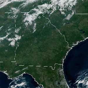 météo tropicale : Image satellite .