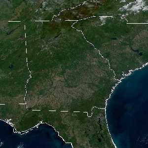 météo tropicale : Image satellite .