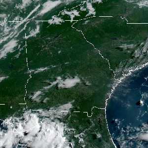 météo tropicale : Image satellite .