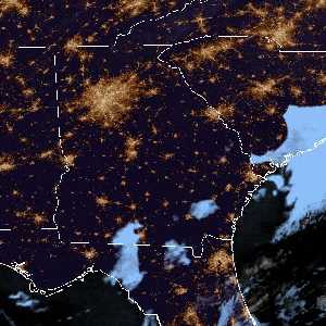 météo tropicale : Image satellite .