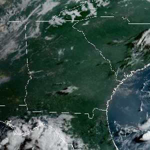 météo tropicale : Image satellite .