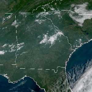météo tropicale : Image satellite .