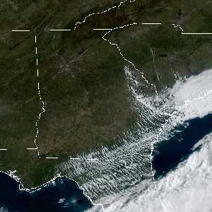 météo tropicale : Image satellite .