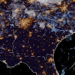 météo tropicale : Image satellite .