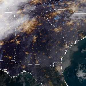 météo tropicale : Image satellite .