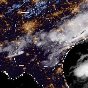 météo tropicale : Image satellite .