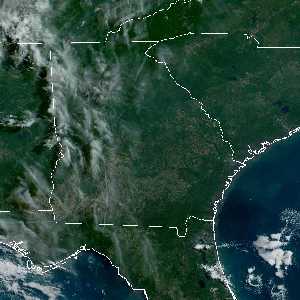 météo tropicale : Image satellite .