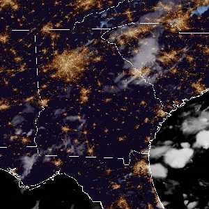 météo tropicale : Image satellite .