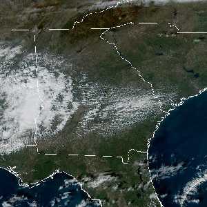 météo tropicale : Image satellite .
