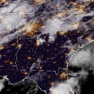 météo tropicale : Image satellite .