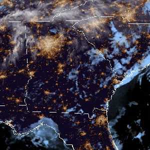météo tropicale : Image satellite .