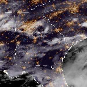 météo tropicale : Image satellite .