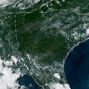météo tropicale : Image satellite .