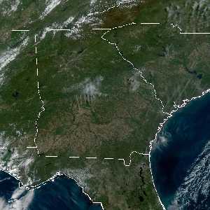 météo tropicale : Image satellite .