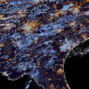 météo tropicale : Image satellite .