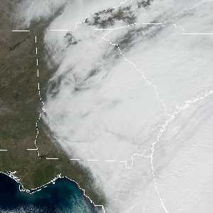 météo tropicale : Image satellite .