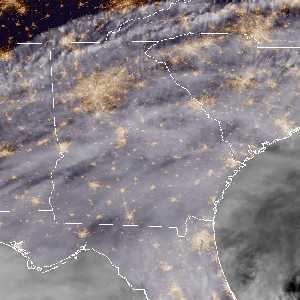 météo tropicale : Image satellite .