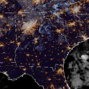 météo tropicale : Image satellite .