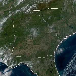météo tropicale : Image satellite .