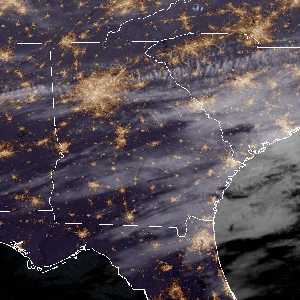 météo tropicale : Image satellite .