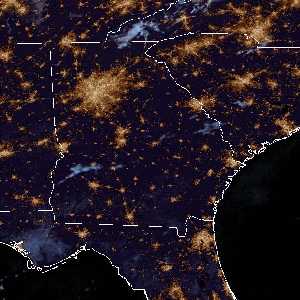 météo tropicale : Image satellite .