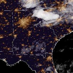 météo tropicale : Image satellite .