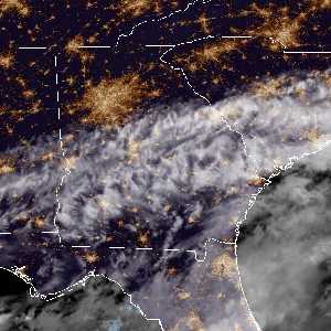 météo tropicale : Image satellite .