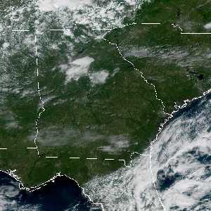 météo tropicale : Image satellite .