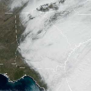 météo tropicale : Image satellite .