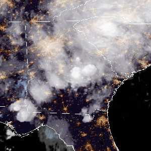 météo tropicale : Image satellite .