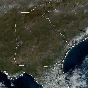 météo tropicale : Image satellite .
