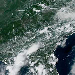 météo tropicale : Image satellite .