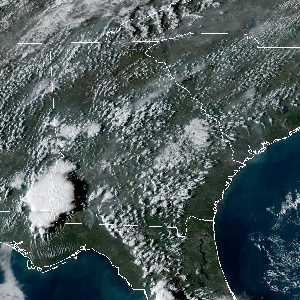 météo tropicale : Image satellite .
